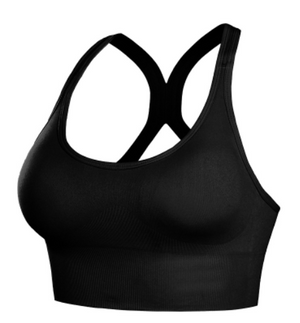 在幻灯片中打开图片，Hot Women Sport Bra Seamless Yoga Underwear Sport Tank Vest
